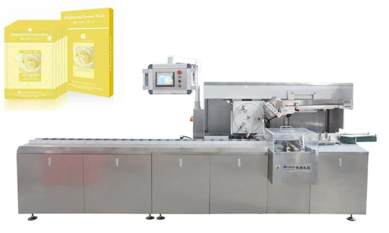 Touch Screen กระดาษทิชชู่เปียกอัตโนมัติและมาส์กหน้าแบบต่อเนื่อง 120 กล่อง/นาที