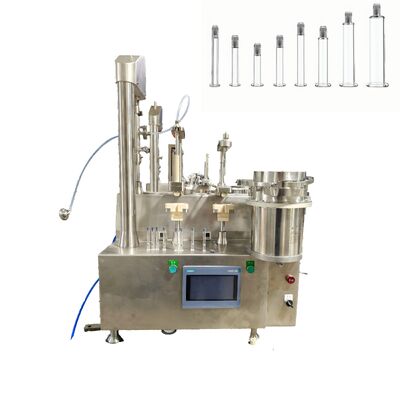 Manufacturer High Accuracy Semi Automatic Desktop Prefilled Syringe Filling Machine