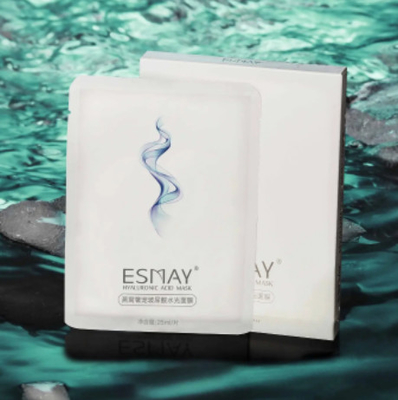 เครื่องบรรจุหน้ากากใบหน้าแบบปรับความเร็วได้ 100 มม. ไม่ทอ Hydrating