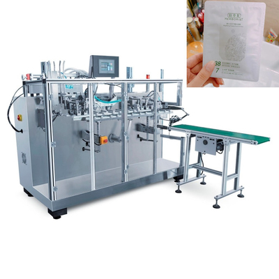 เครื่องบรรจุหน้ากากไม่ทอเครื่องสำอาง 3.5Kw 40 ถุง / นาที