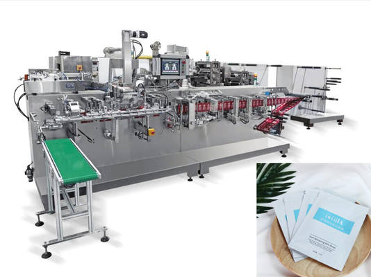 Ultrasonic Non Woven Mask Machine Beauty Face พับ Facial