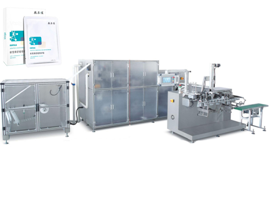 9.0 Kw Power เครื่องผลิตพอกหน้าอัตโนมัติสำหรับเครื่องบรรจุพอกหน้า