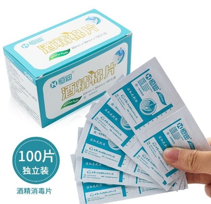 เครื่องบรรจุแผ่นอัตโนมัติ 380v กระดาษสุขาภิบาลแอลกอฮอล์