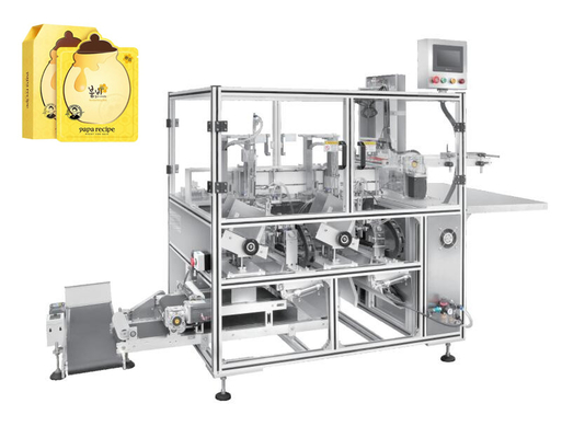เครื่องบรรจุหน้ากากเครื่องสำอางอัตโนมัติ 220V 500 Kgs