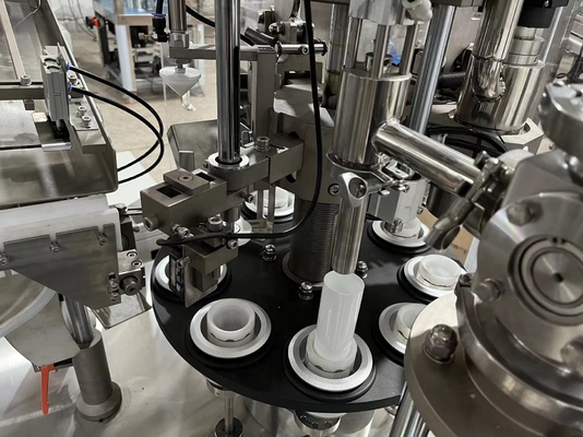 หลอดแชมพูเครื่องสำอางบรรจุเครื่องปิดผนึกท่อพลาสติกผสม 0.6 MPa