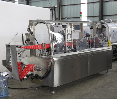 PLC ควบคุมอัตโนมัติเครื่องบรรจุซองเดียวทิชชู่เปียก, เครื่องบรรจุแอลกอฮอล์ Swabs