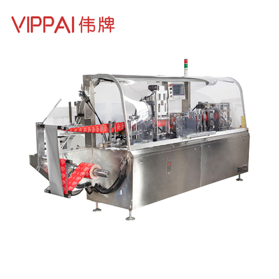 Easy Carry Single Sachet 4 Side Seal Wet Wipes Alcohol Swab Pad Making Machine. เครื่องบรรจุ