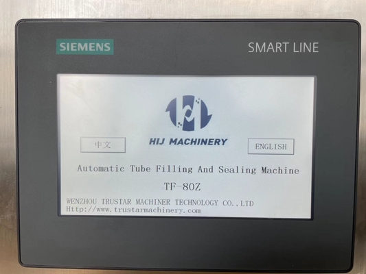 PLC เติมเต็ม ปิดท่อ เติมและเครื่องปิดความร้อนสําหรับ 5-250ml