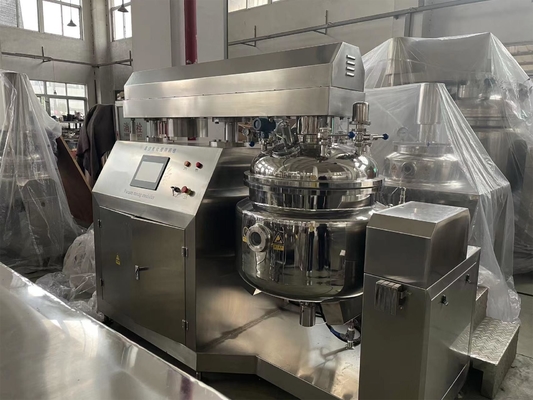 เครื่องผสมความเปียก เครื่องผสมแป้ง homogenizer ถังผสมแป้ง เครื่องผลิตน้ํายาและครีมสําหรับร่างกาย