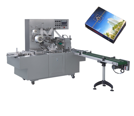 เครื่องบรรจุฟิล์ม 3D อัตโนมัติพร้อมเทปฉีกขาดสำหรับ BOPP PVC