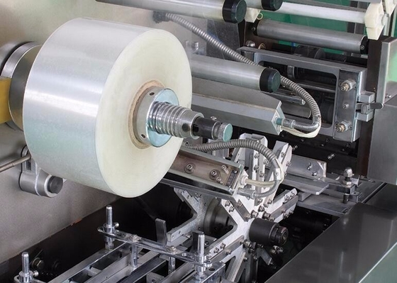 ฟิล์มใส PVC 3D Cellophane Overwrapping อุปกรณ์ป้องกันการปลอม