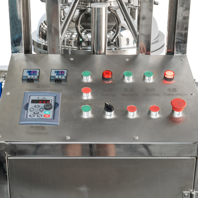 คุณภาพสูง 50 100 200 ลิตร homogenizer ครีมเสริมผิวหนังโลชั่น วาคูม homogenizing emulsifier เครื่องผสม