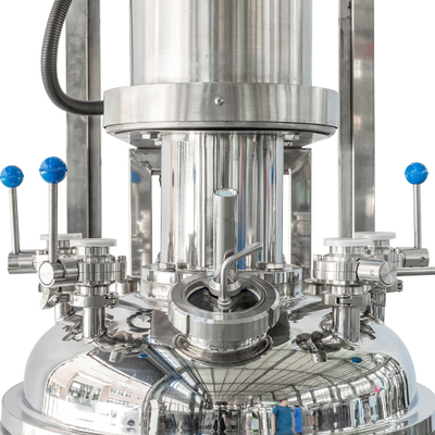 เครื่อง homogenizing ห้องปฏิบัติการ Batch High Shear Emulsifying Mixer homogenizer เครื่อง homogenizer
