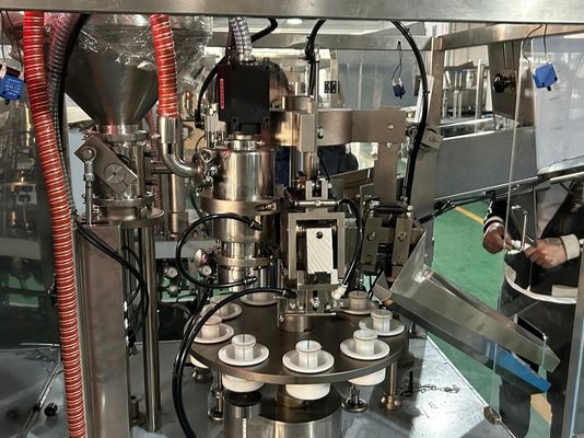 เครื่องประทับท่ออ่อน PLC 30-50pc/min สําหรับผลิตภัณฑ์นม