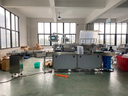 Automatic Cartoner Paper Folding Box Automatic Cartoning Machine for Cosmetic Tubes Bottles Jars
