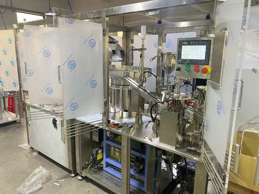 Industrial Volumetric Syringe Filling Machine for Ointment and Viscous Liquid