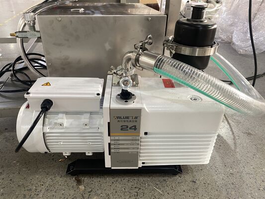 เครื่องเติมยากระปุกและฉีดยาที่เต็มล่วงหน้า พร้อมหมวกกระบวนการกระจาย