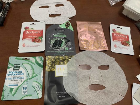 60bags Min Face Mask เครื่องบรรจุแนวนอน Automatic Beauty