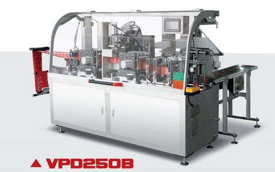 PLC แนวนอน 120bags / Min Wet Wipes Making Machine, ผ้าเช็ดทำความสะอาดป้องกันการกัด