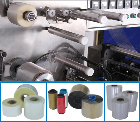 เครื่องบรรจุหนังเซลโลฟานมาตรฐาน CE / เครื่องบรรจุหนังเซลโลฟาน 3d