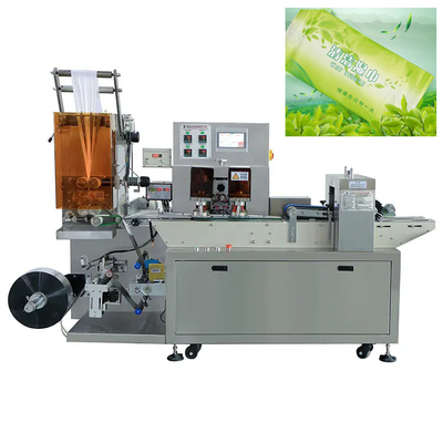 High Capacity Hand Cleaning Wipes Making Machine PLC Control System Easy Operation