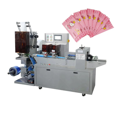 High Performance Single Piece Wet Tissue Making Machine With PLC Frequency Control