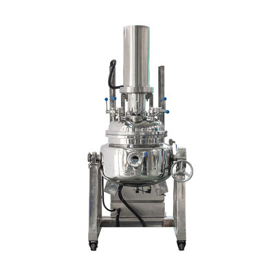 คุณภาพสูง 50 100 200 ลิตร homogenizer ครีมเสริมผิวหนังโลชั่น วาคูม homogenizing emulsifier เครื่องผสม