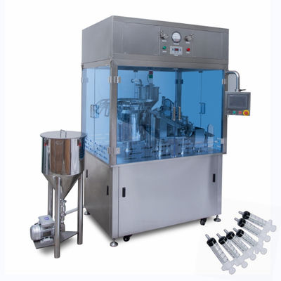 เครื่องบรรจุหลอดฉีดยาสำเร็จรูปอัตโนมัติ 220V 380V ได้รับการรับรอง CE