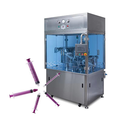 เครื่องบรรจุหลอดฉีดยาสำเร็จรูปประสิทธิภาพสูงสำหรับการผลิตเภสัชภัณฑ์