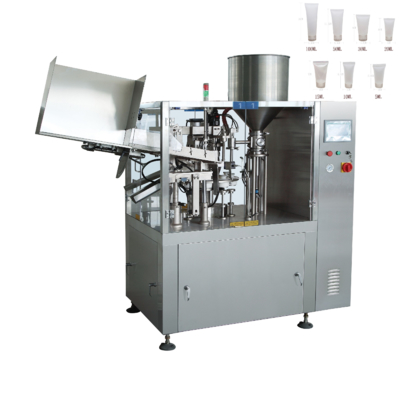 เครื่องประทับท่ออ่อน PLC 30-50pc/min สําหรับผลิตภัณฑ์นม